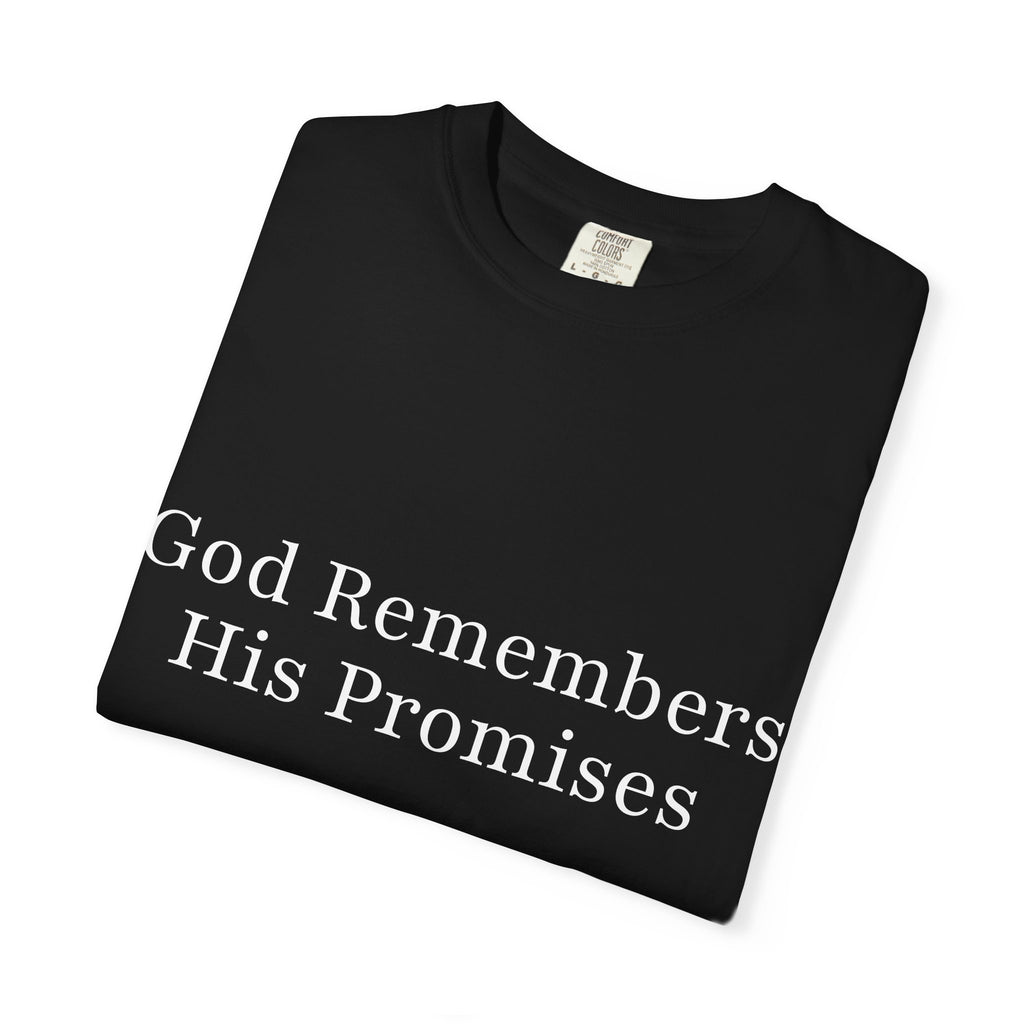 God Remembers His Promises — Faith T-Shirt