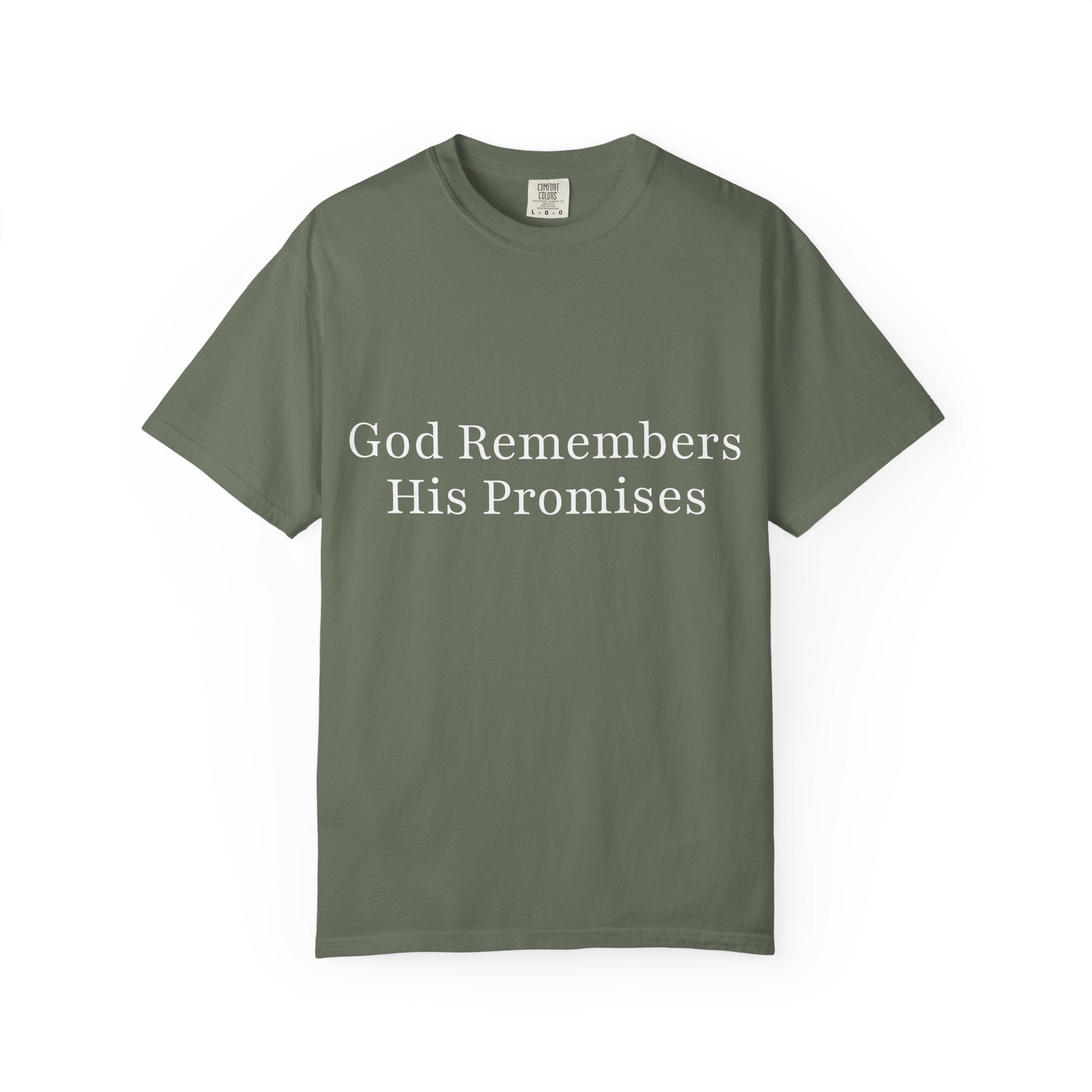 God Remembers His Promises — Faith T-Shirt