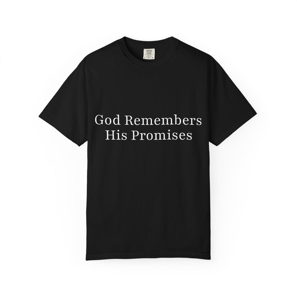 God Remembers His Promises — Faith T-Shirt
