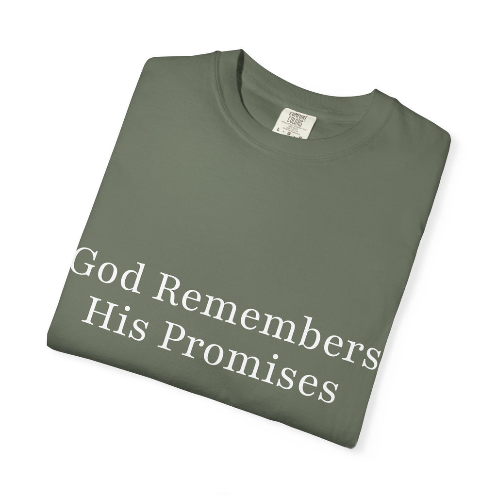 God Remembers His Promises — Faith T-Shirt
