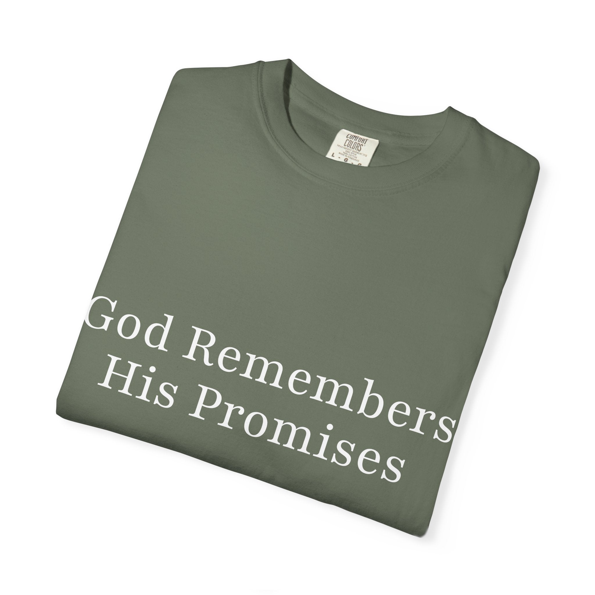 God Remembers His Promises — Faith T-Shirt