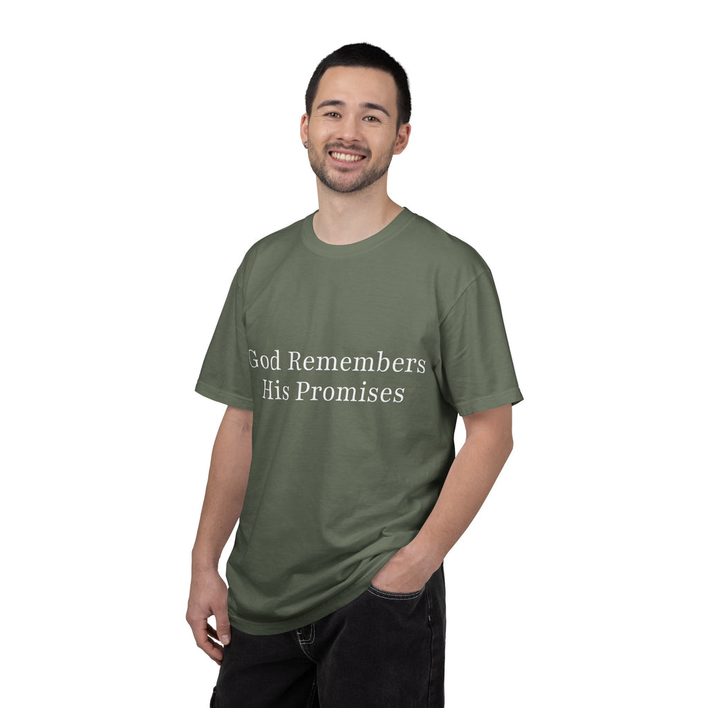 God Remembers His Promises — Faith T-Shirt