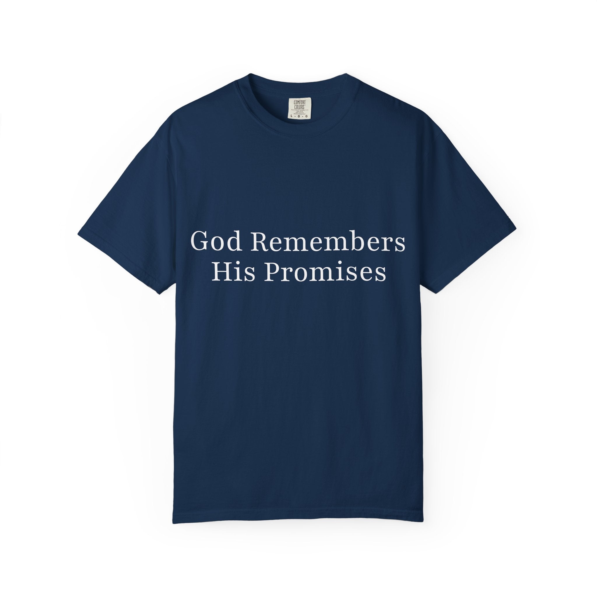 God Remembers His Promises — Faith T-Shirt